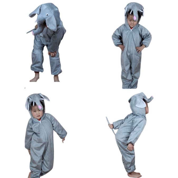 Fantasia Infantil Animal Elefante