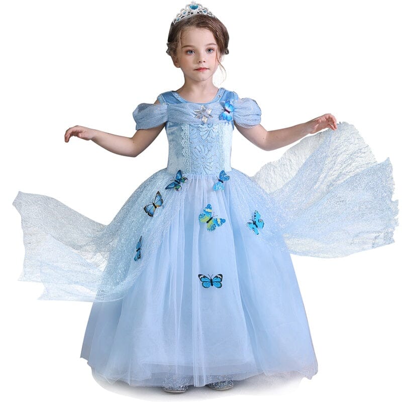 Vestido Fantasia Cinderela Luxo