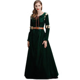 Vestido Fantasia Merida Valente Luxo - Adulto Cosplay