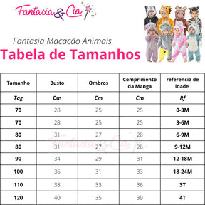 Fantasia Macacão Animais Morcego Infantil